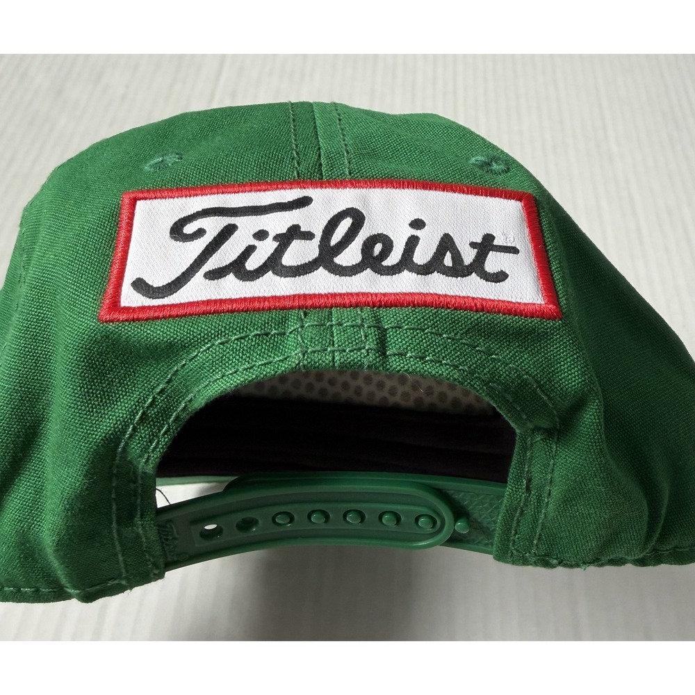 TITLEIST TOUR ROPE Snapback HAT PRO V1 FOOTJOY GREEN NEW WITH TAGS - Picture 3 of 6